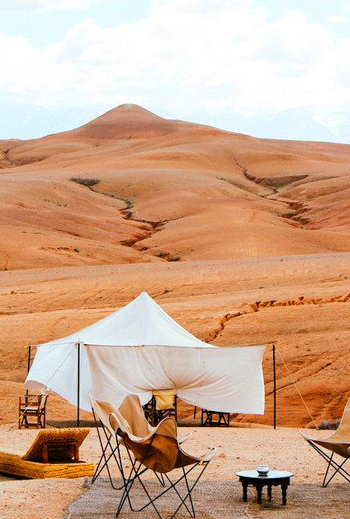 ​Day trip to the Agafay Desert and Atlas Mountains