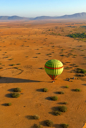 Hot Air Balloon To Explore Marrakech & Mountains